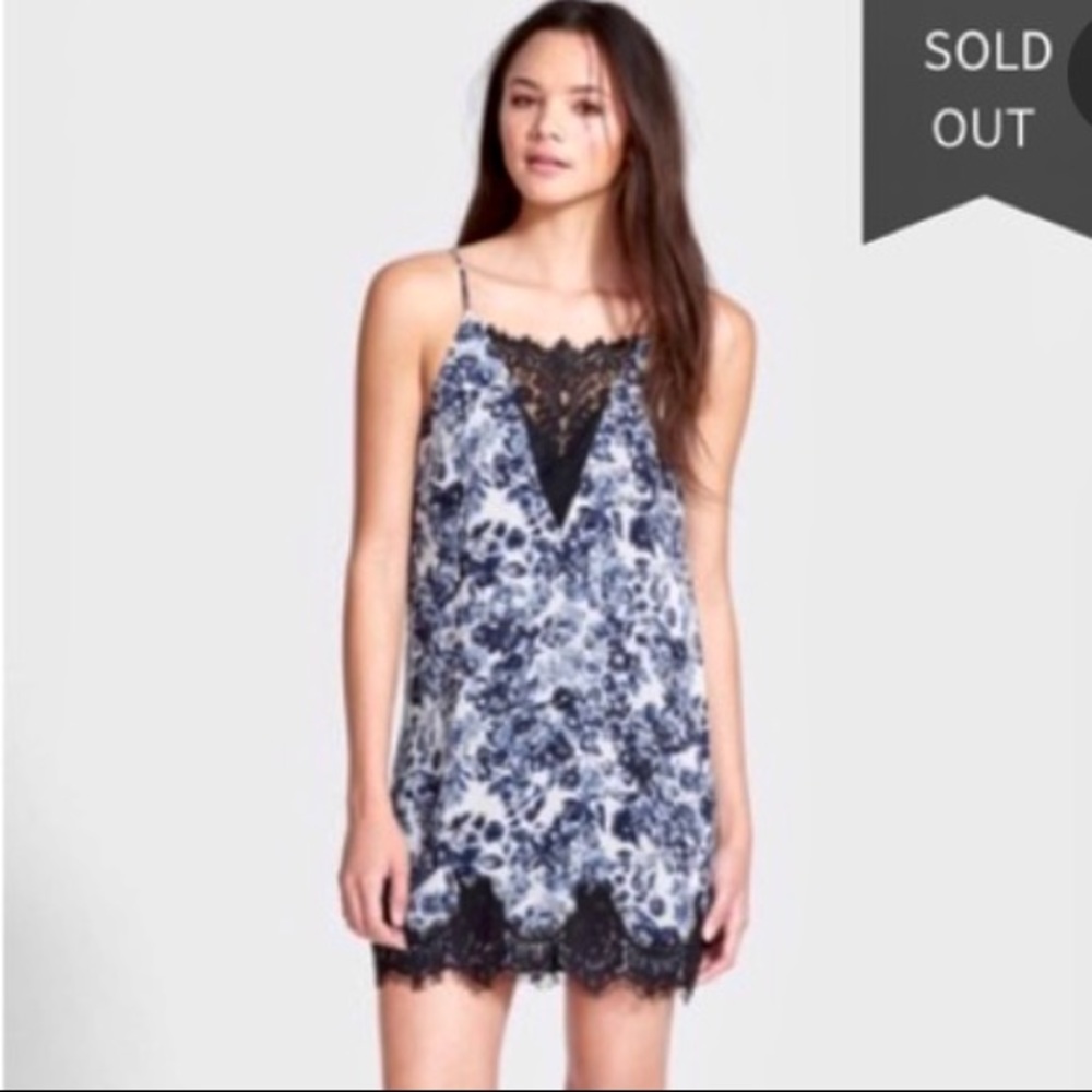 ASTR Lace Slip Dress